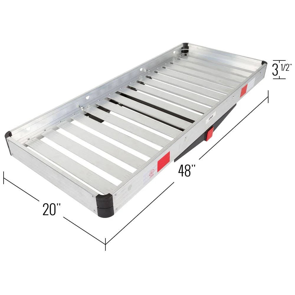 Aluminum Hitch Cargo Carrier B7702