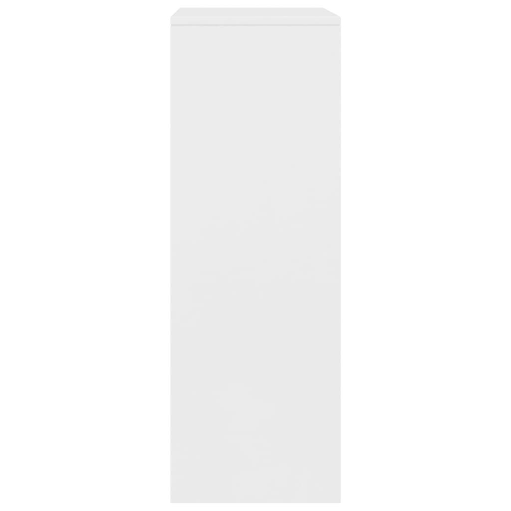 White 6 Drawer Sideboard Chipboard E313