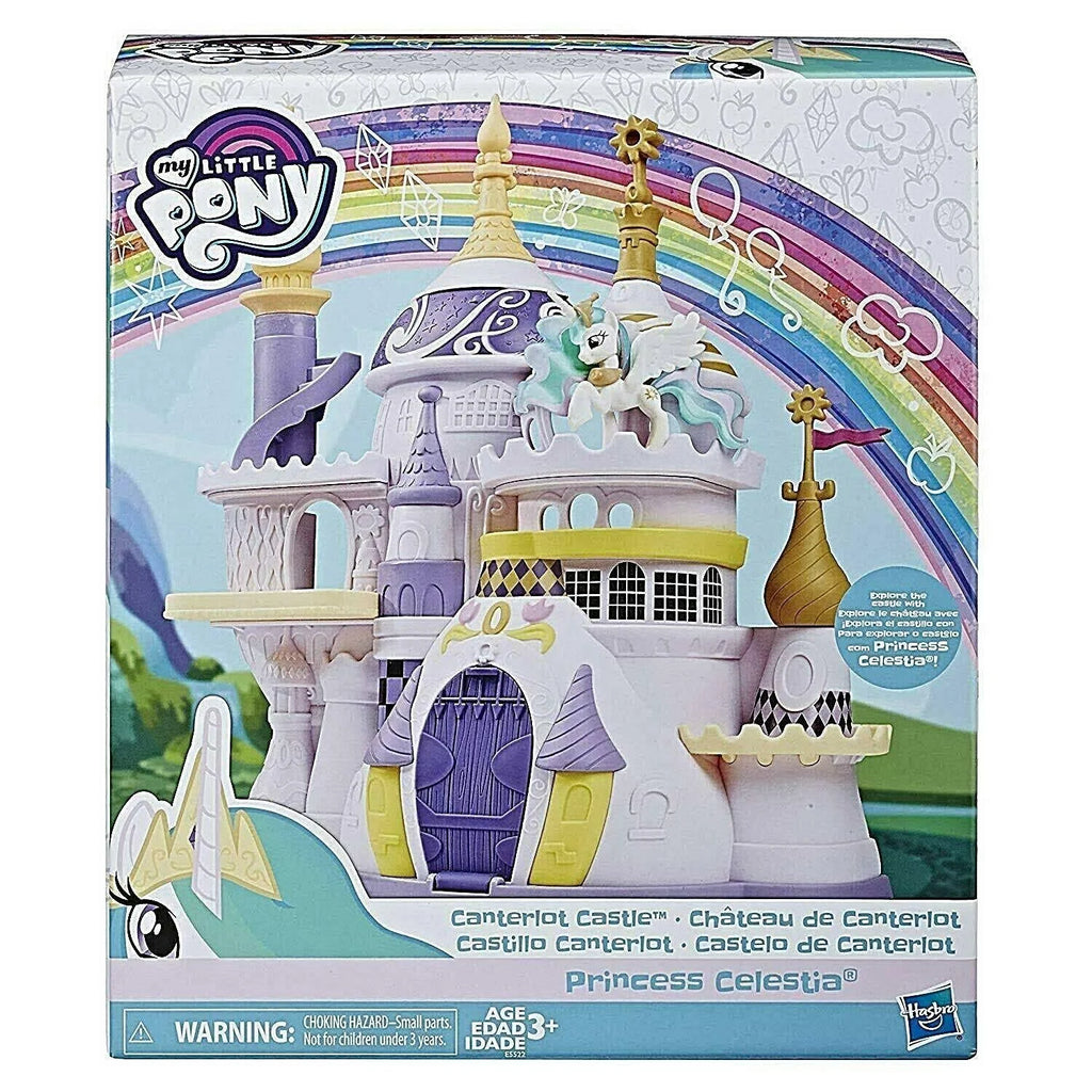 My Little Pony Canterlot Castle Playset with Princess Celestia 3 Levels J47326