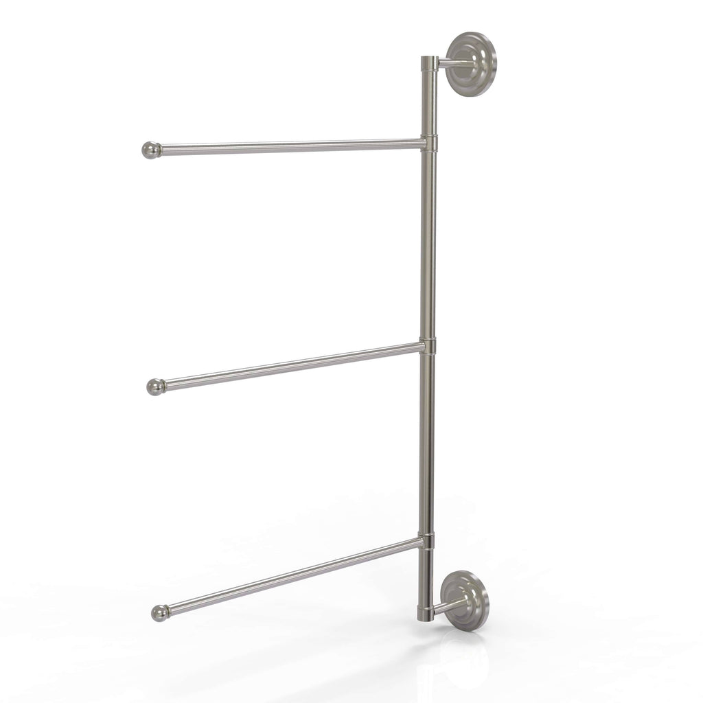 Satin Nickel 28-in Swing Arm Towel Bar G5256