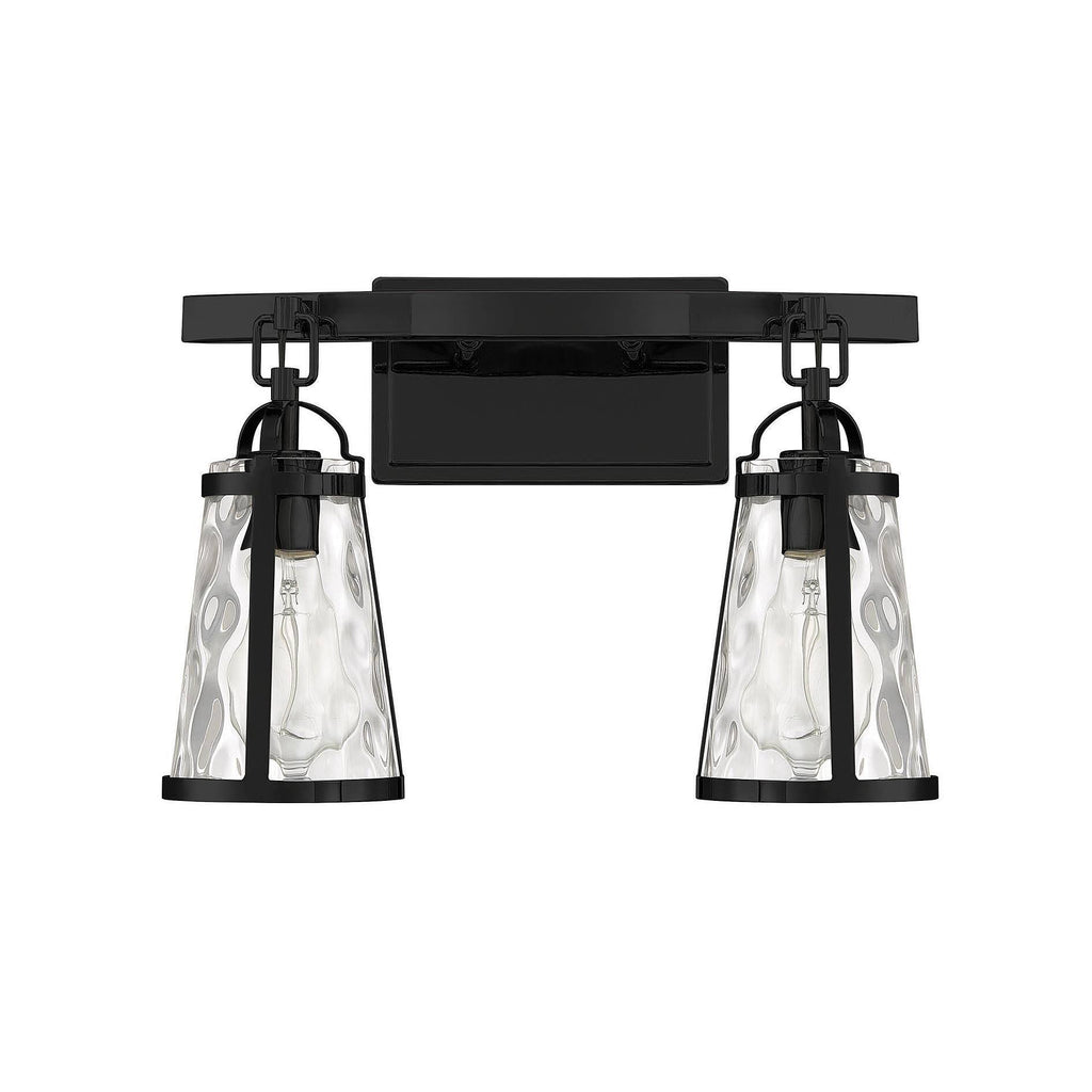 Black 2 Light Bath Bar G932957