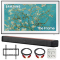 32 inch QLED HDR 4K Smart TV Bundle with Soundbar, TV Wall Mount Bracket and Surge Adapter G41012