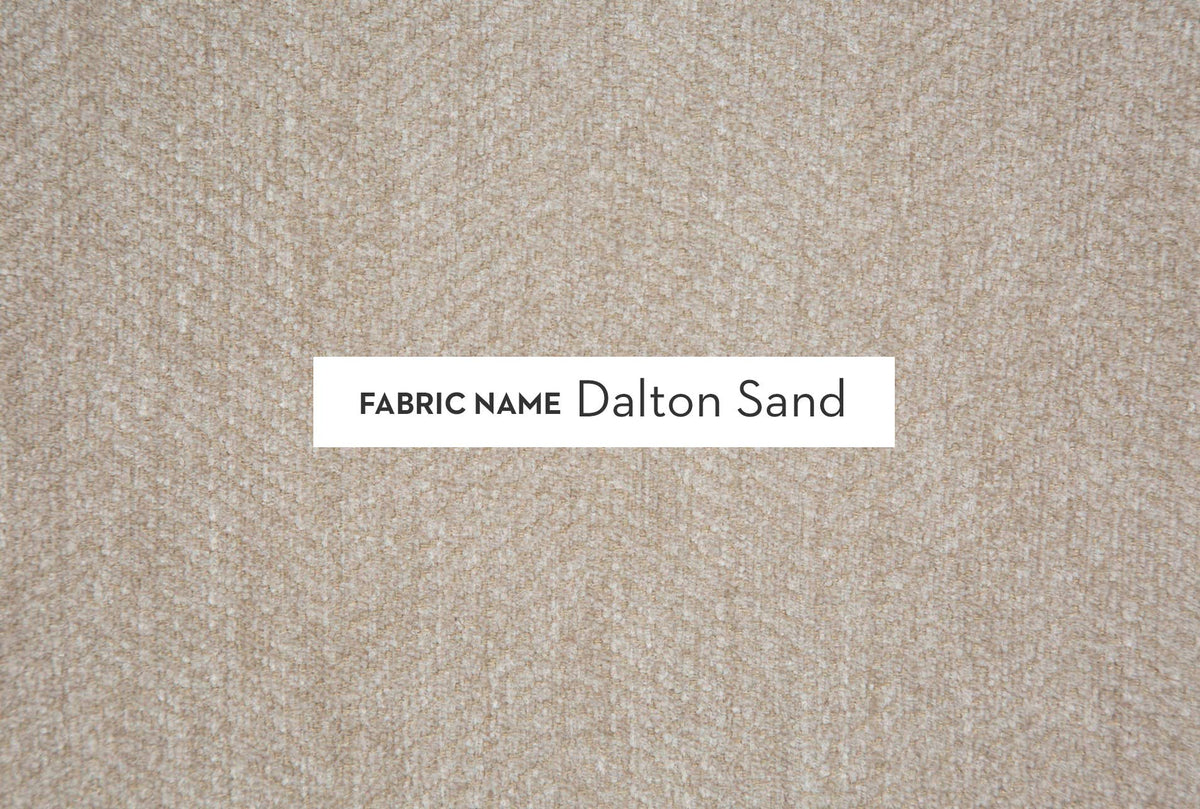 Beige Fabric Chair and Half U7397