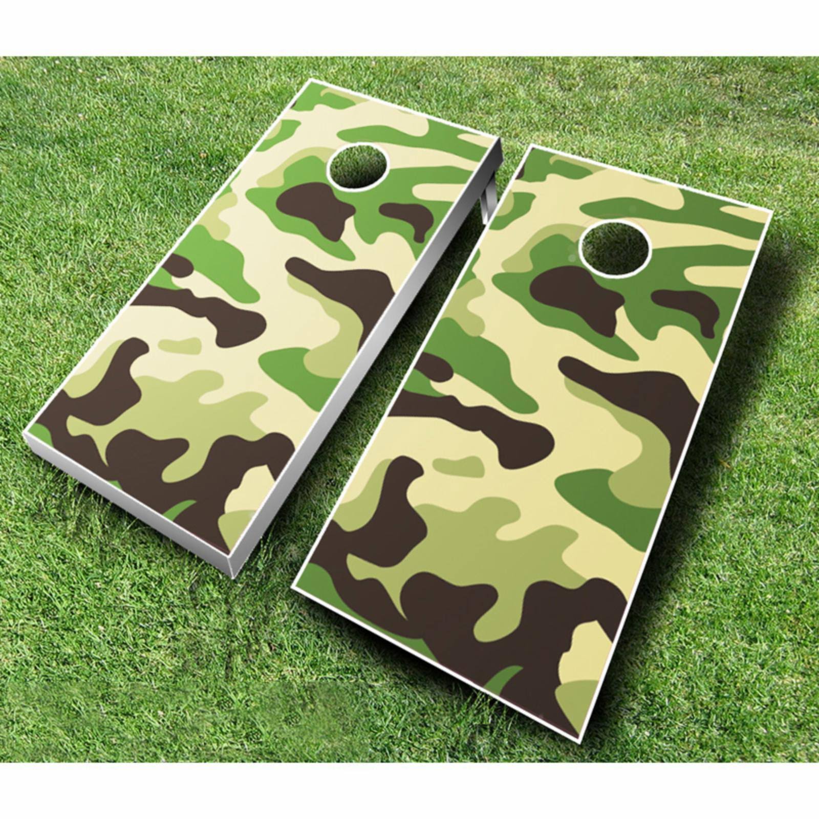 Turquoise Grey Cornhole Set U639