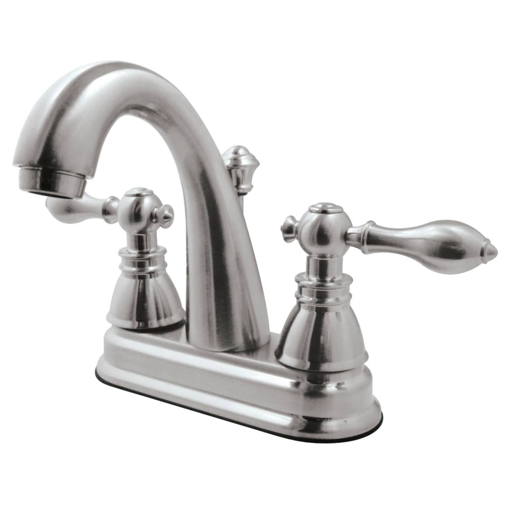 Satin Nickel Two-Handle Centerset Lavatory Faucet V4339