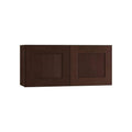 Plywood Shaker Wall Kitchen Cabinet Soft Close in Stained Mangani Z741