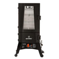 40-inch Propane Gas Vertical BBQ Smoker with Analog Temperature Control in Black D250789