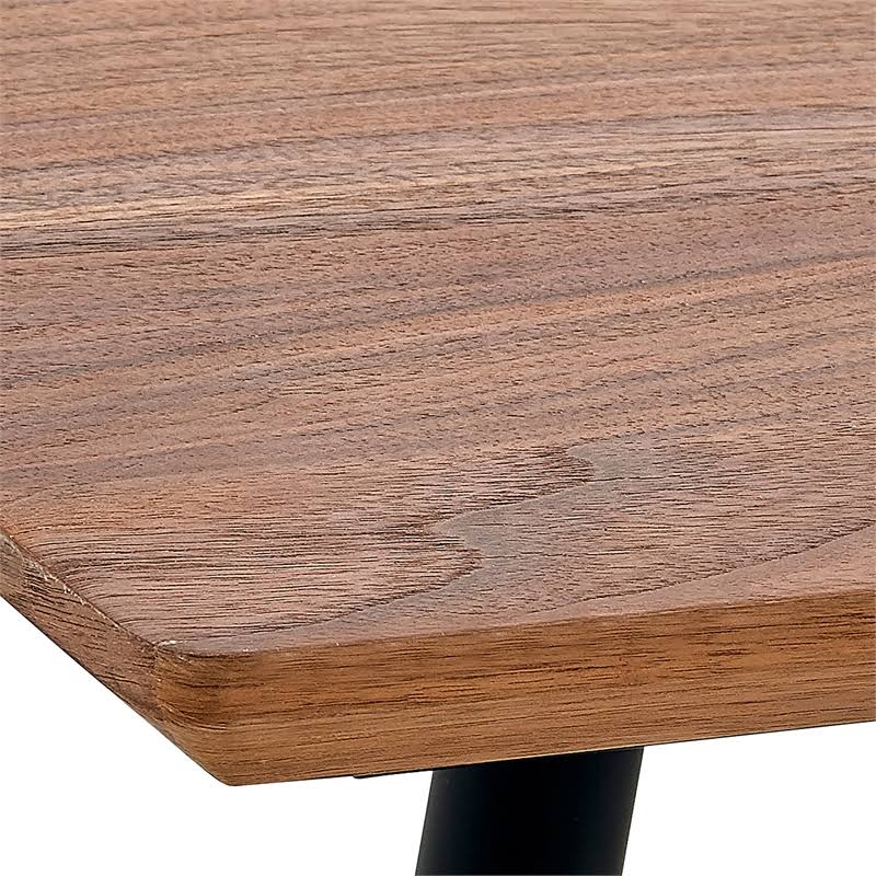 Walnut and Metal Dining Table F468171