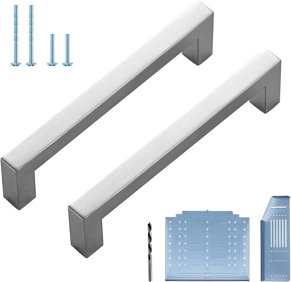 Black 30 Pack 5 Inch Square Cabinet Pulls U94905