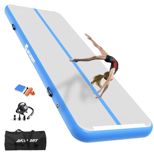 Inflatable Gymnastics Air Mat Tumble Track with Air Pump H758723