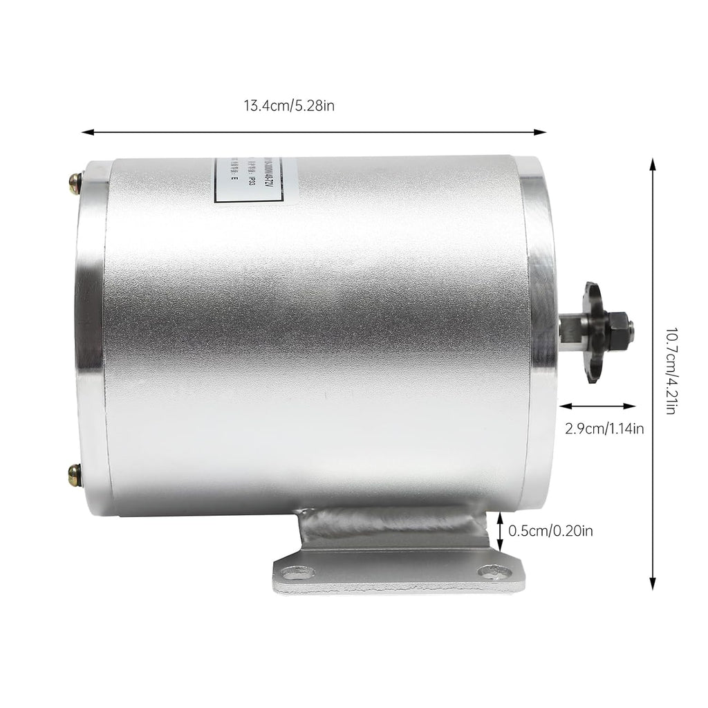 48-72V 3000W Brushless Motor Kit with Controller & Throttle E6442