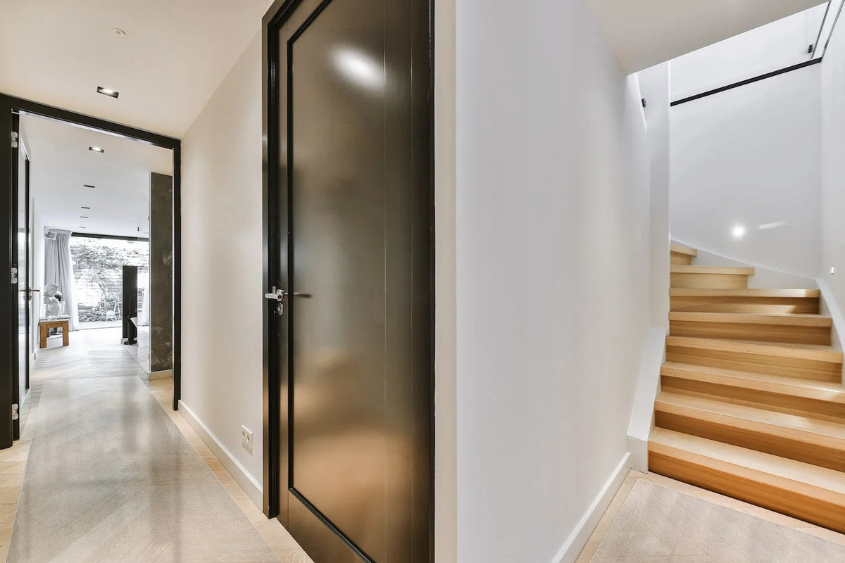 Clear Hard Floor Runner, 36 x 84 Inch, 2mm Thick Clear Vinyl Mat B2356