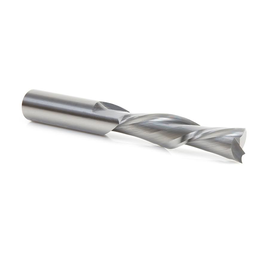 Solid Carbide Spiral Plunge 1/2 Dia x 2 x 1/2 Shank Down-Cut V4117