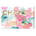 Blue Canvas Art H9903