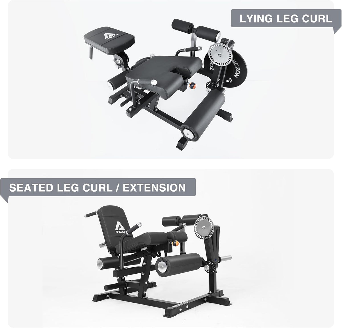 Leg Extension and Curl Machine with Adjustable Seat F30026