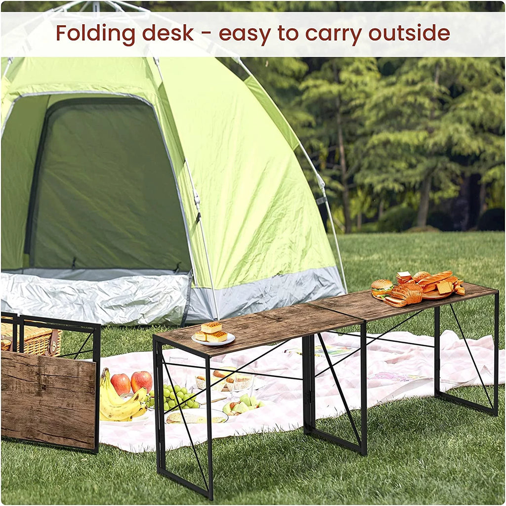Brown Folding Desk 39.4 inch P1462