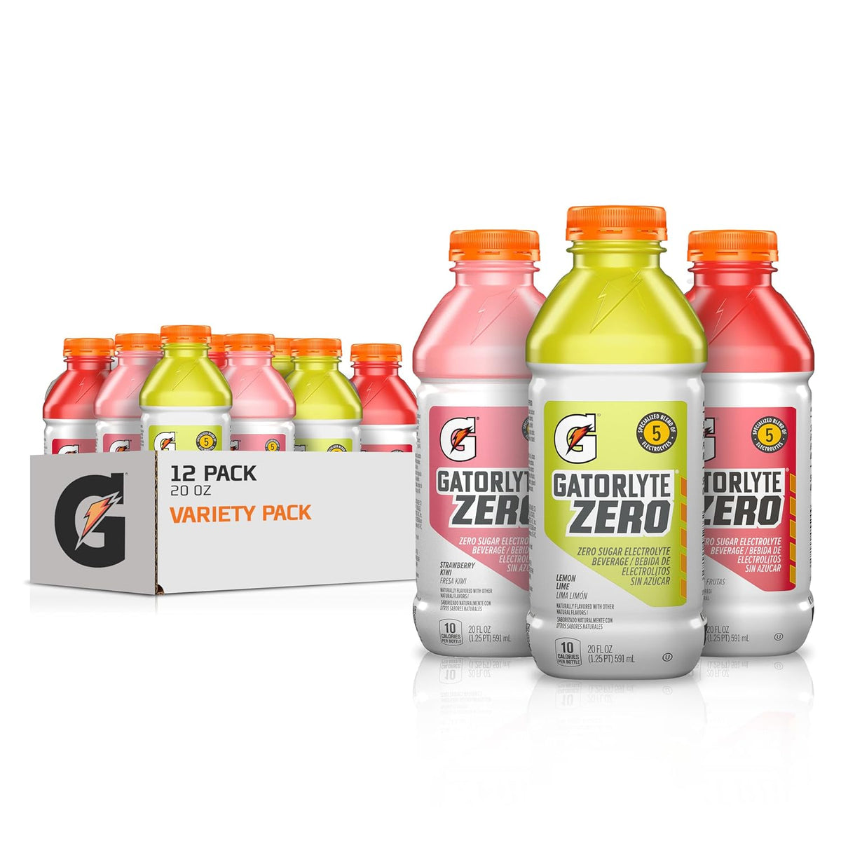 Zero Sugar Hydration, 20 Fl Oz (Pack of 12) F646638