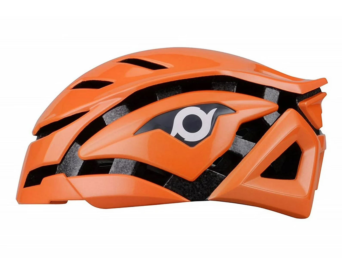 Orange S/M Aerodynamic Bicycle Helmet E81584