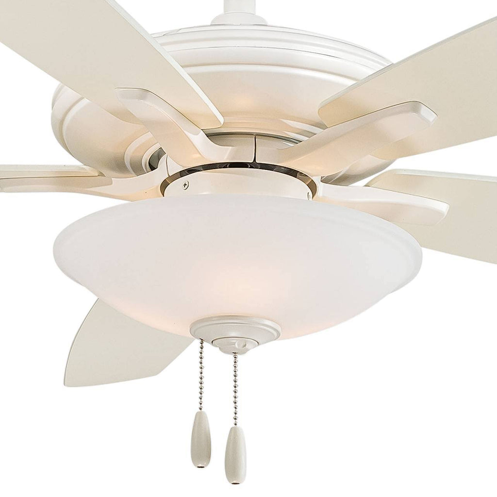 Bone White LED Ceiling Fan U68076