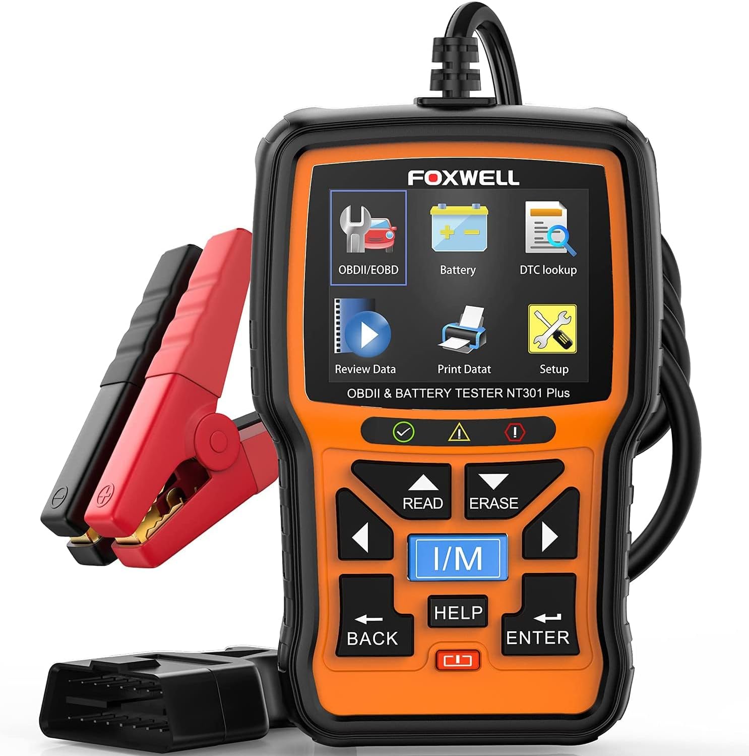 OBD2 Scanner with 12V Battery Tester P6689
