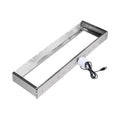 60cm Adjustable Width Rolling Heavy Duty BBQ Grill A742