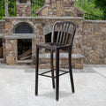 2 Pack 30 High Silver Metal Barstool U895972