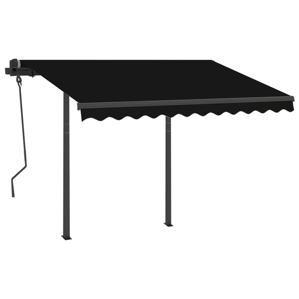 Manual Shelter Sun Shade Patio Canopy 118.1 X 98.4 Inches Y8775