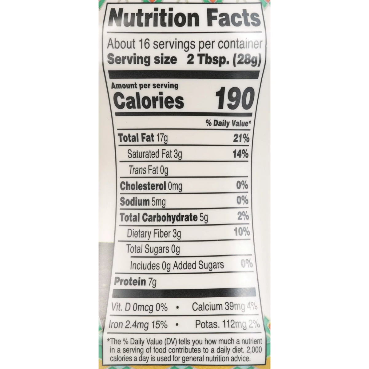 Organic Tahini 16 oz. K310