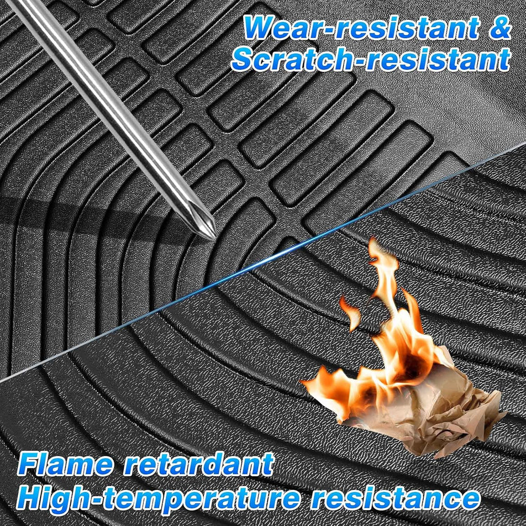 All Weather Non-Slip Floor Mats for Nissan Sentra 2020 2021 2022 1st & 2nd Row Z8137