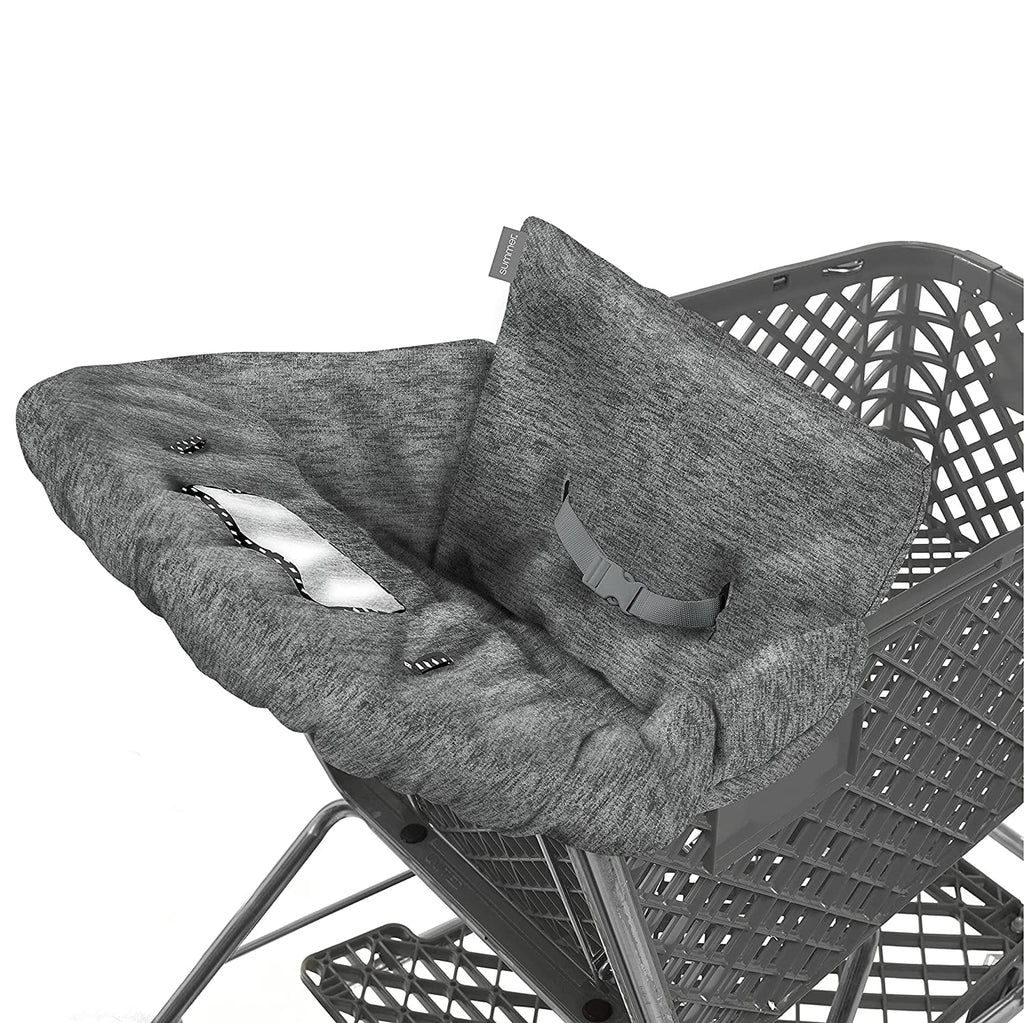 2-in-1 Full Coverage Shopping Cart Cover and High Chair Cover with Removable Seat Positioner Z329278