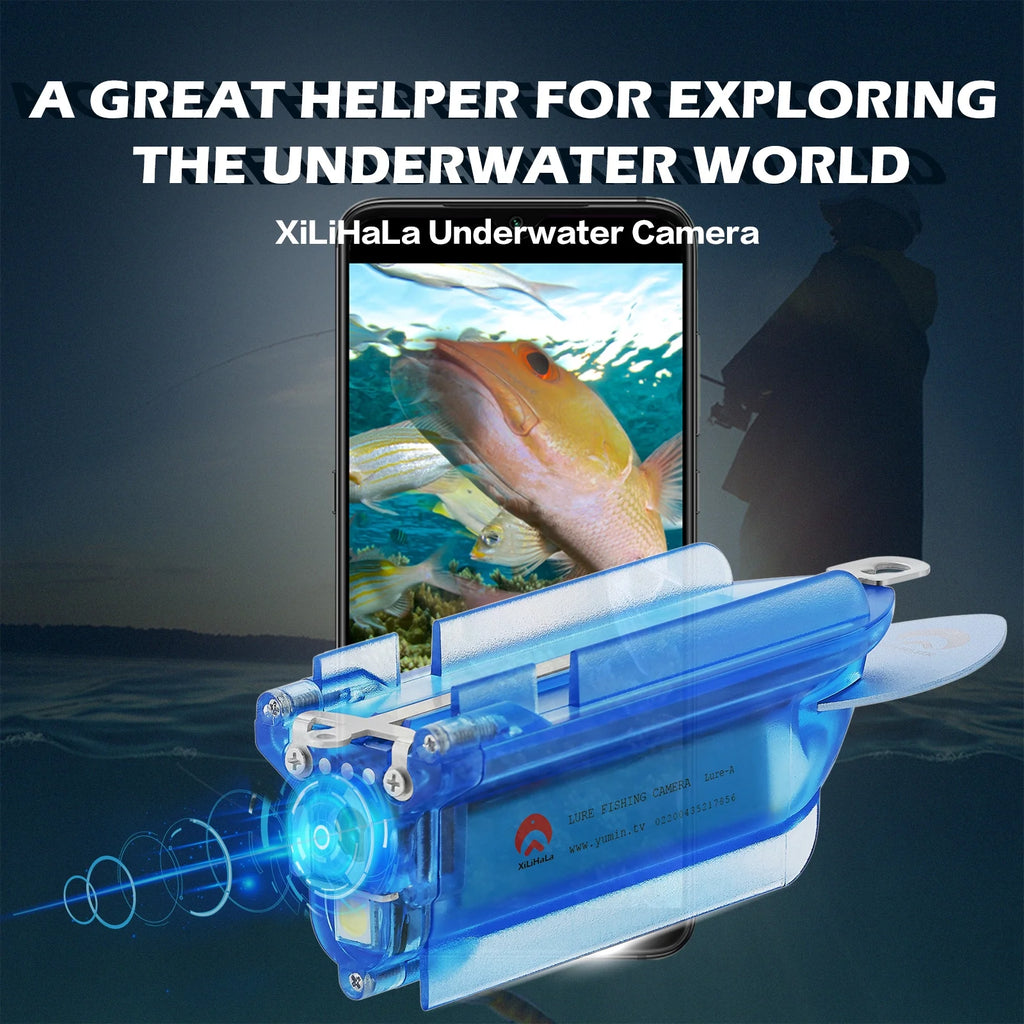 Wireless Underwater Fishing Camera 1080P with 64GB TF Card H4870