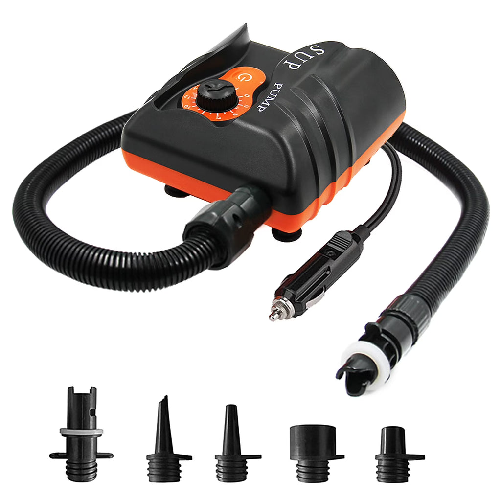 16 PSI Electric Air Pump with 6 Nozzles W1107