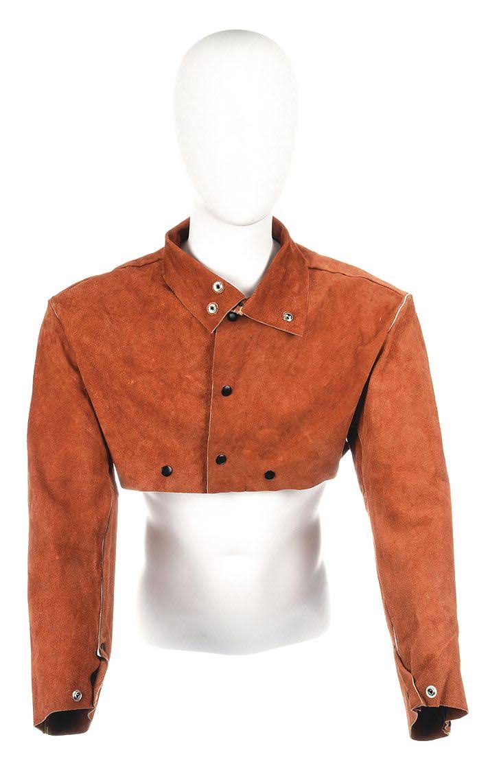 Flame Resistant Leather Cape Sleeve S5084