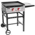 2-Burner BBQ Gas Grill Griddle L4573
