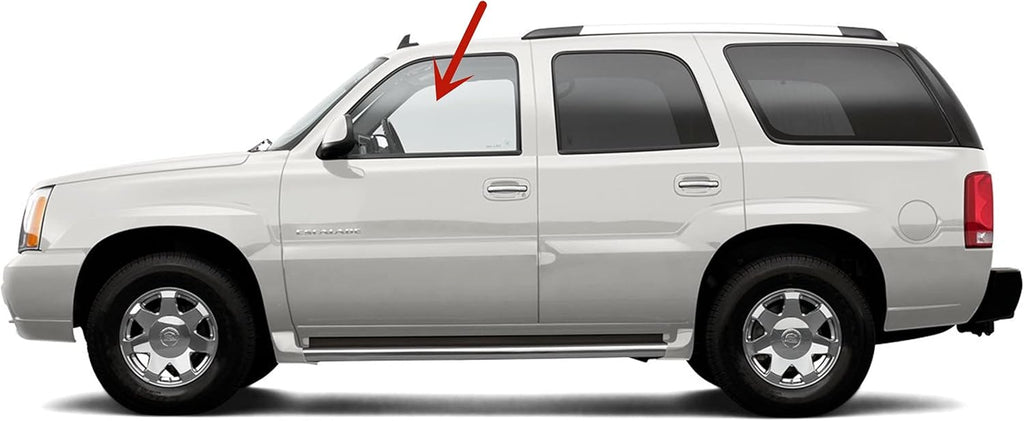 Driver Left Front Door Window Door Glass Pack of 2 R131
