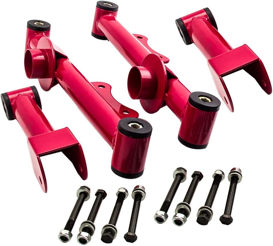 Rear Upper Lower Tubular Control Arm Kit for Ford Mustang 1979-2004 Camber Arms W9123