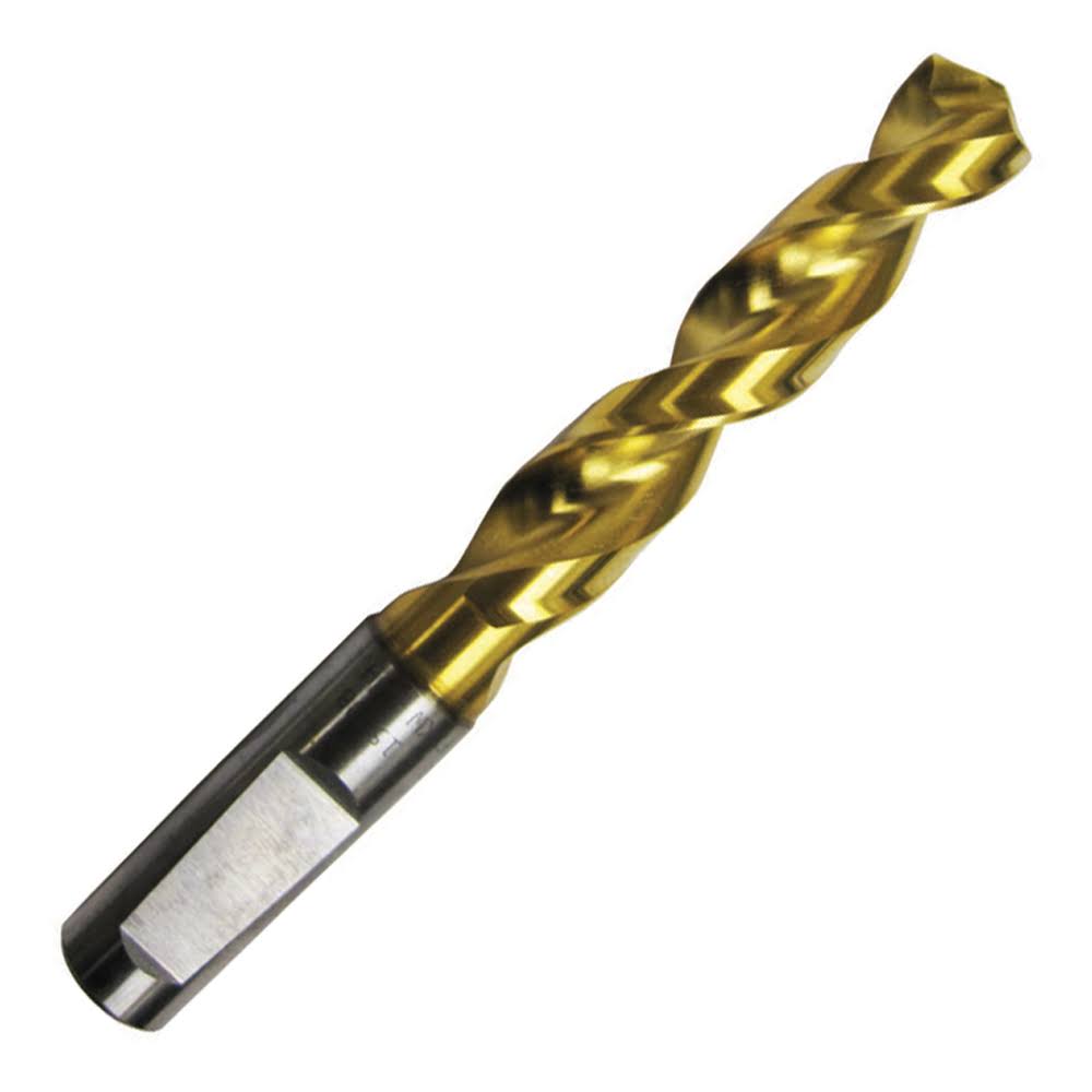 7.5mm Cobalt Jobber Drill with Tin Finish, Parabolic Flute, 91mm OAL E569175