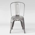 Silver Metal Dining Chair P46752