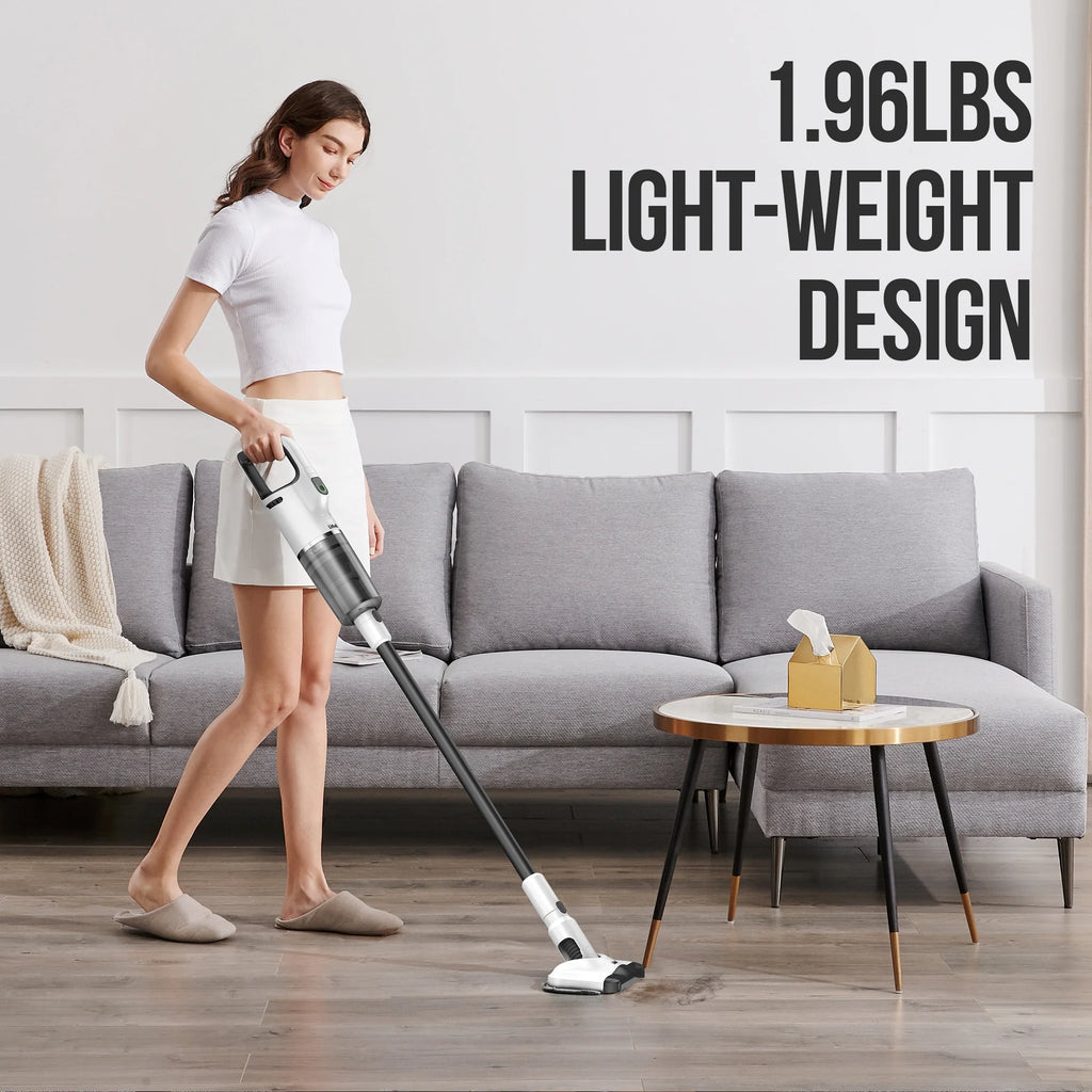 6-In-1 Cordless Vacuum Cleaner with 4Ah Battery White W88852