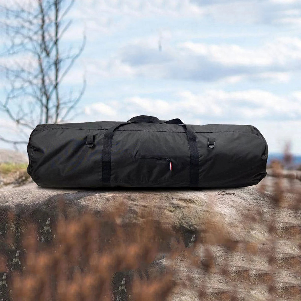 60L Waterproof Roll Top Duffel with Carry Straps C27433