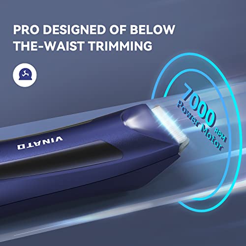 Waterproof Electric Body Hair Trimmer with Ceramic Blade Z81604