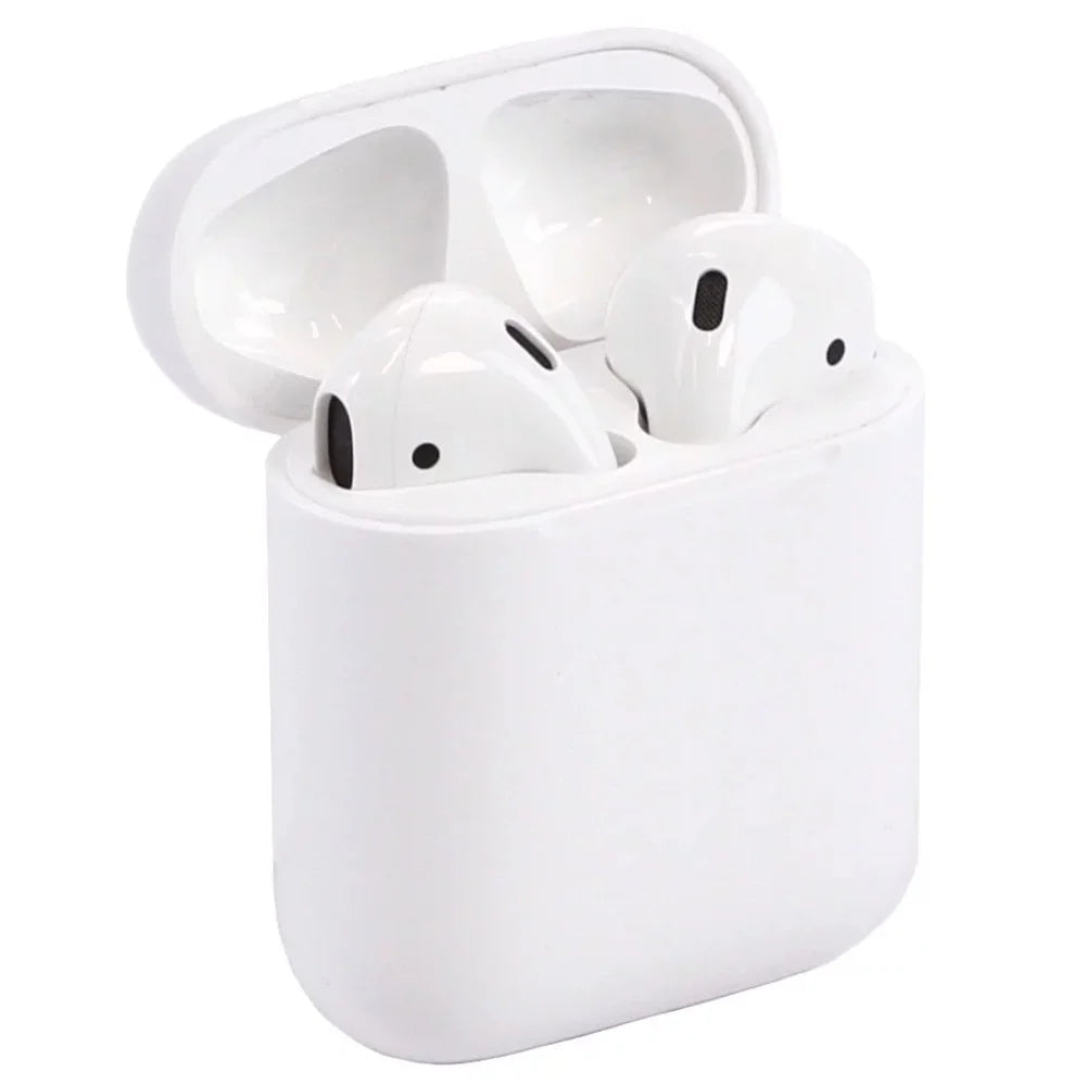 White Wireless Earbuds with Charging Case I5409
