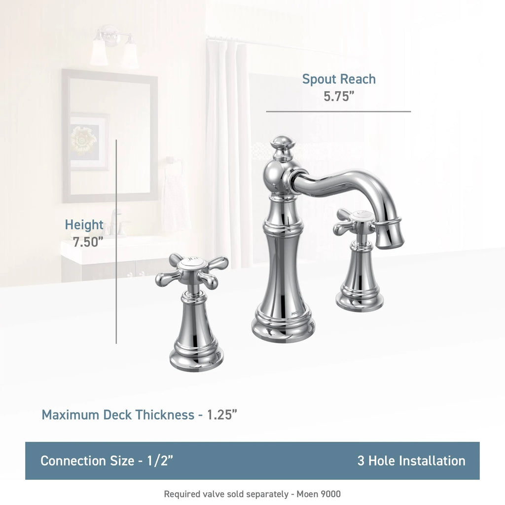 Oil Rubbed Bronze Two-Handle Bathroom Faucet A86602