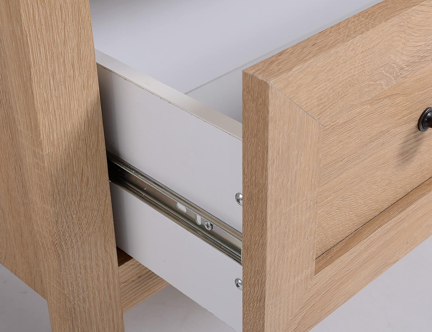 Accent Cabinet, Glass Cabinet, 2 Door and 1 Drawer Storage Cabinet Y774