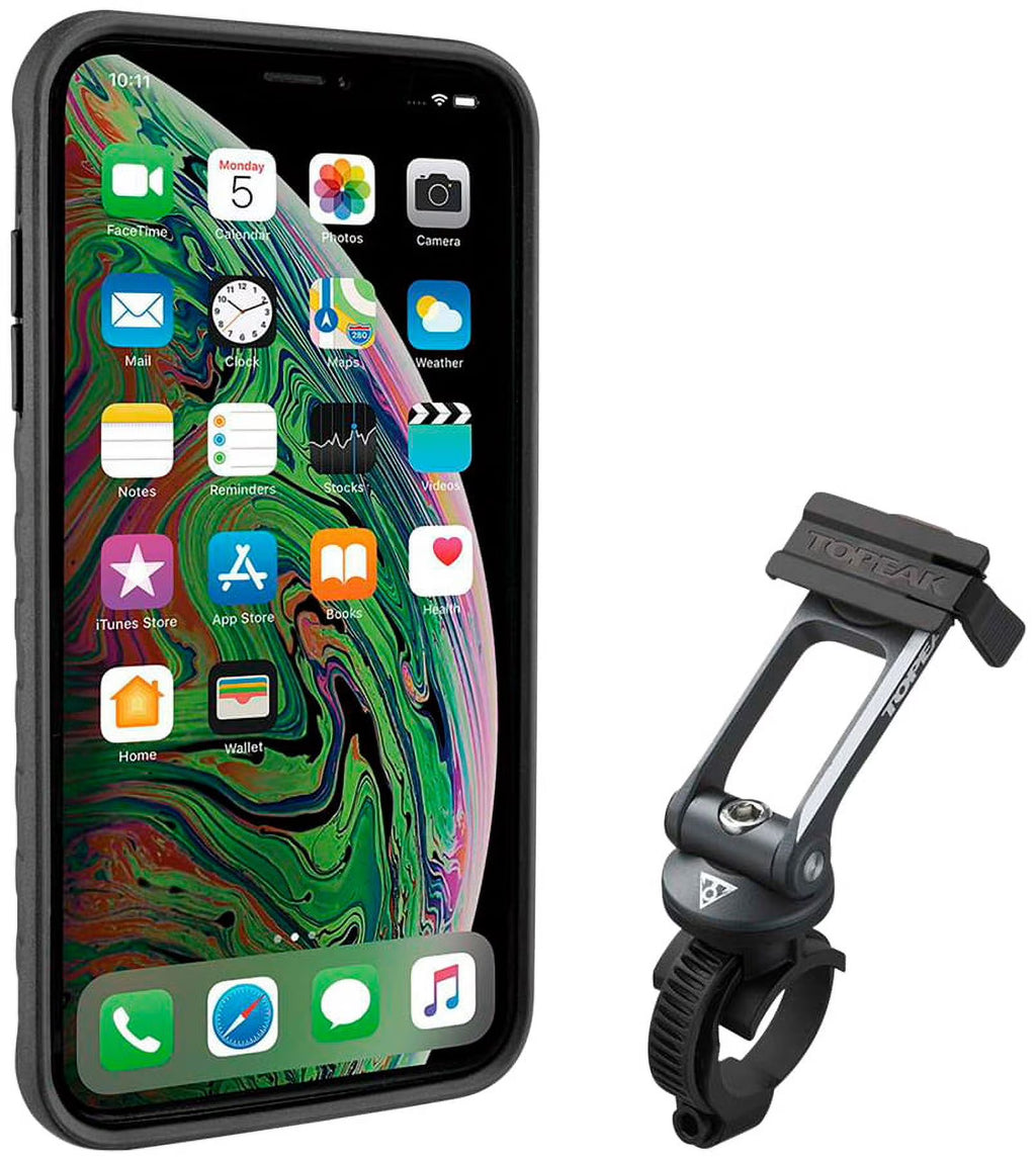 Black/Gray Phone Case with Mount J371
