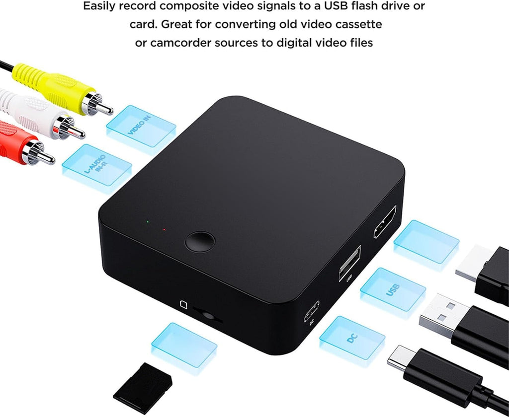 AV Recorder Video Capture for Converting and Recording Video H5920