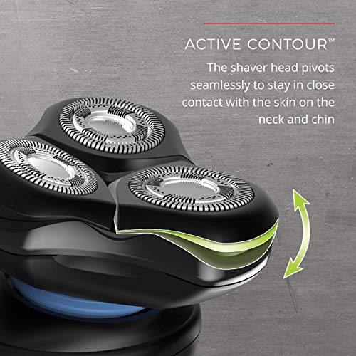 Black Electric Rotary Shaver U76285