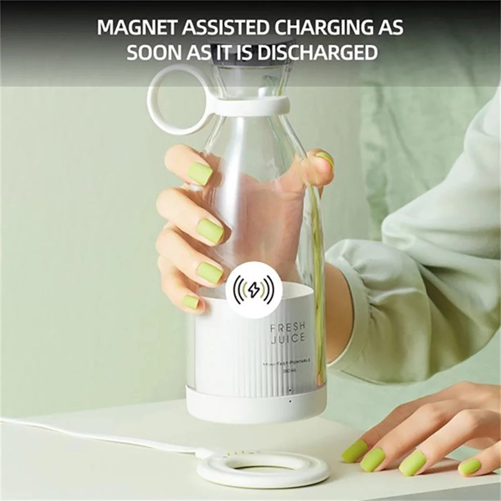 Wireless Portable Electric Juicer Blender USB Mini W9934