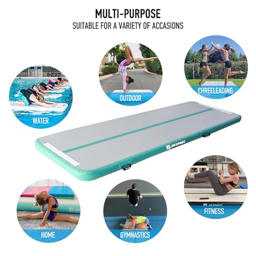 Inflatable Gymnastics Air Mat Tumble Track with Air Pump H758723