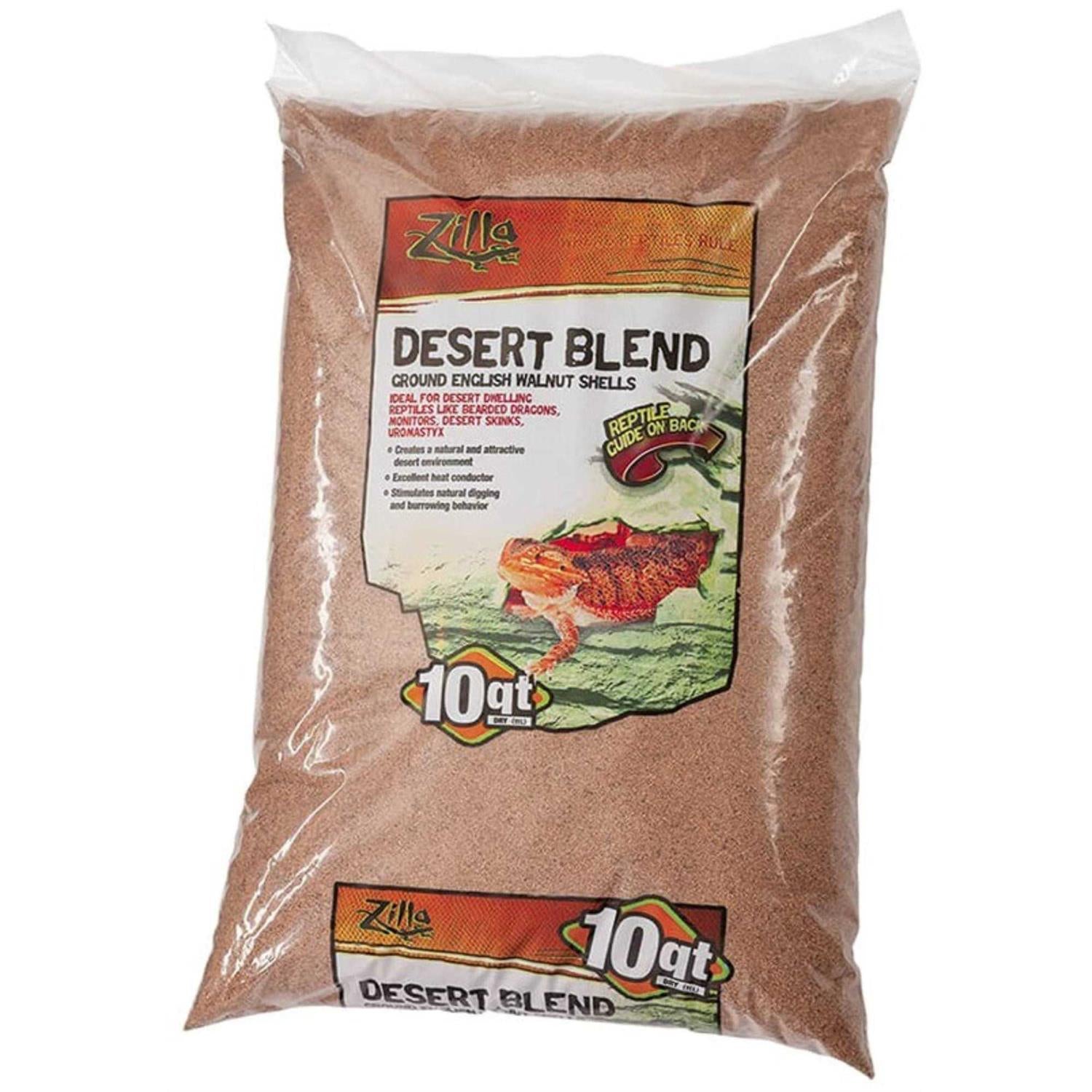 Desert Blend Ground English Walnut Shells Reptile Bedding T618586